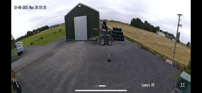 Hikvision 8MP (4K UHD) Panoramic Turret Camera View