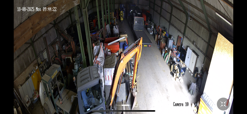 Hikvision 8MP (4K UHD) Panoramic Turret Camera View