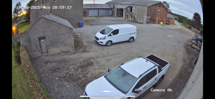 Hikvision 8MP (4K UHD) Turret Camera View