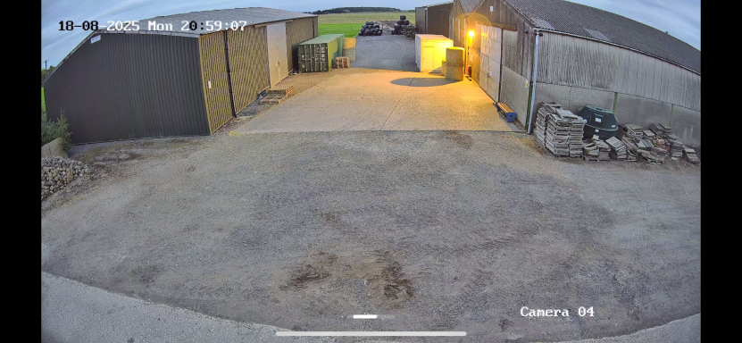 Hikvision 8MP (4K UHD) Turret Camera View