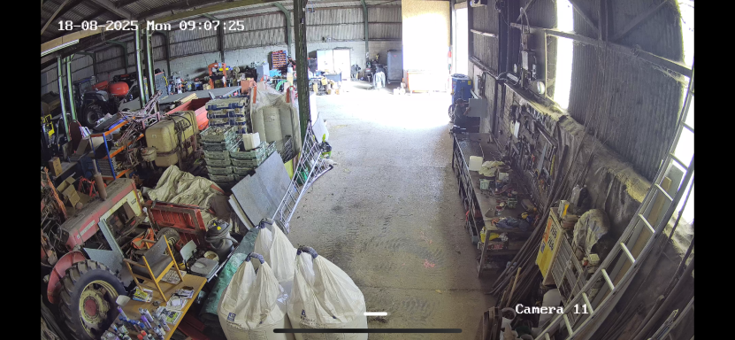 Hikvision 8MP (4K UHD) Turret Camera View