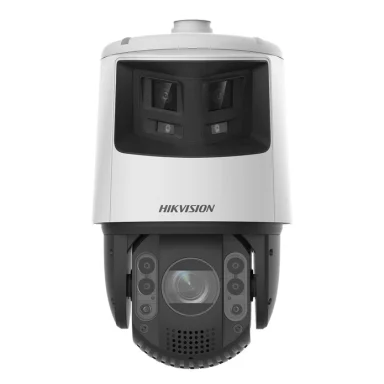Hikvision IP Dual View, Acusense, ColourVu 6+4MP 25X Panoramic & PTZ Camera 256GB £845 installed Hikvision IP Dual View, Acusense, ColourVu 6+4MP 25X Panoramic & PTZ Camera 256GB £845 installed